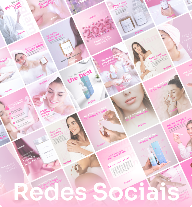 Design gráfico para conteúdo digital desenvolvido pela Creact Burst Design — presença marcante nas redes.