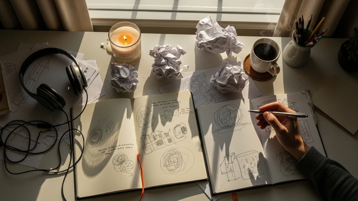 Criatividade sob pressão: como criar nos dias difíceis.